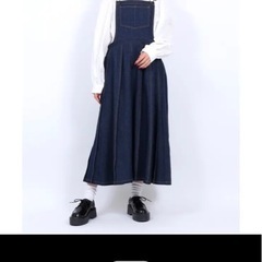 プニュズ　ステッチプリーツジャンスカ
