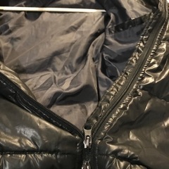 メンズ:ダウン70%ジャケット黒の画像