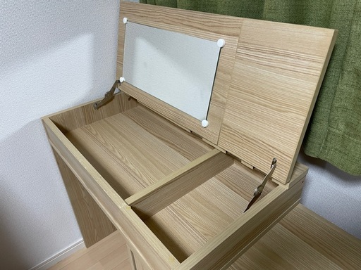 伸縮ドレッサー キャビネットタイプ(作業・メイク台・化粧台)