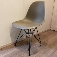 【美品】ダイニングチェア 椅子 1脚　グレージュ