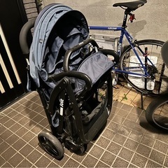 2人の利用ベビーカー