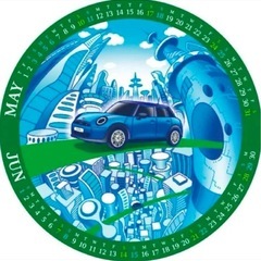 MINI オリジナルカレンダー 2025の画像