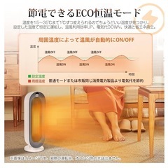 セラミックファンヒーターの画像