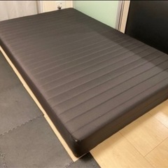ベッドマットレスセミダブル (xu) 竹橋のベッド《ダブルベッド》の中古あげます・譲ります｜ジモティーで不用品の処分
