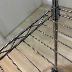 隙間収納幅20cm キャスター付きラックの画像