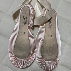 中古　シルビア　バレエシューズ　21.5の画像