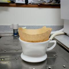 お値下げ 陶器製コーヒードリッパーの画像