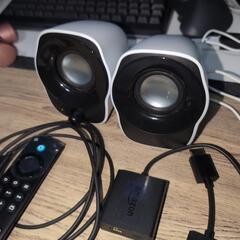Amazon Fire stick TV 
3rd Gen　Amazonファイアースティック　第3世代　スピーカー　Ethernetコネクタ　セットの画像