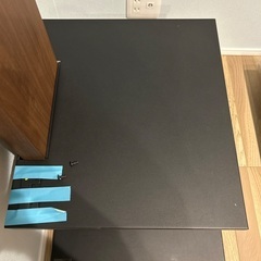 テレビ台 壁掛け 壁かけ スタンド 木目 ブラック EQUALSの画像