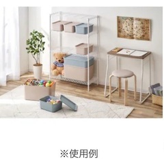 
アイリスオーヤマ フタ付き積み重ねボックス３つセットの画像