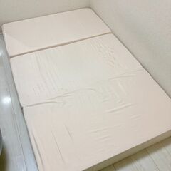 ニトリ　折りたたみ高反発マットレス　ウレタン　極厚17センチ　セミダブルの画像