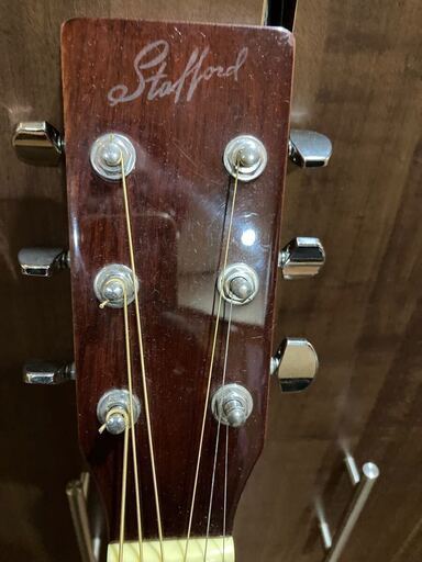 お取置き中】 Stafford SF-400D 極美品 メチャ高級感 - 弦楽器、ギター