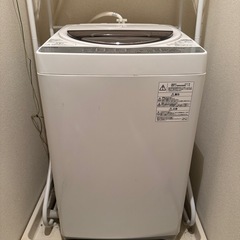 TOSHIBA 洗濯機６キロの画像