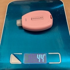 ⭐️モバイルバッテリー Lightning端子内蔵 実測値44g 新品未使用⭐️の画像