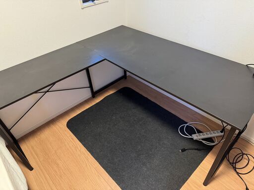 デスク下取り付けフック デスク下収納 大 机 天板裏 テーブルフック 棚 吊り下げ YK-UDS006 【パソコンデスク通販のデスク市場】