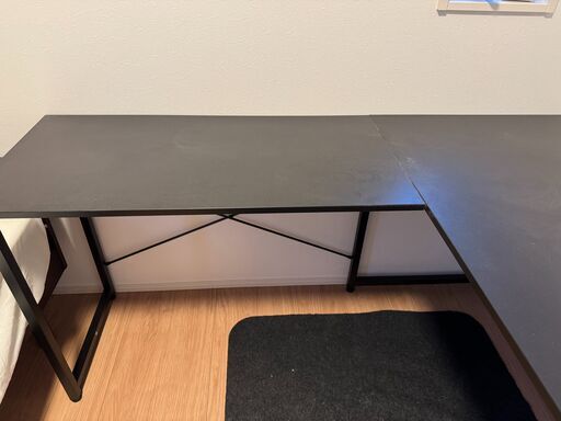デスク下取り付けフック デスク下収納 大 机 天板裏 テーブルフック 棚 吊り下げ YK-UDS006 【パソコンデスク通販のデスク市場】