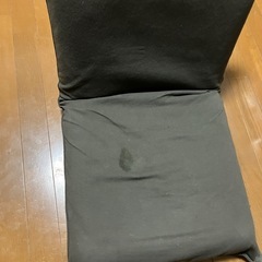 無印　洗いざらしの綿帆布座いす　ブラウンの画像
