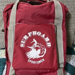 SURFBOARD スポーツバッグ 赤