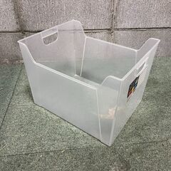 ナカバヤシ A4 ファイルボックス 5個セット 半透明 幅26cm×奥行33cm×高さ24.2cm の画像