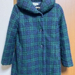 ママコート　ダッカー付きコート　マタニティコート　Mサイズの画像