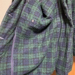 ママコート　ダッカー付きコート　マタニティコート　Mサイズの画像