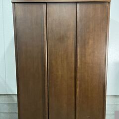 楽天市場】ワードローブ クローゼット 幅60cm スリム 木製 洋服タンス 洋服掛け 扉付き ロッカータンス 大川家具 洋服 収納 チェスト 大容量収納  洋服ダンス 服吊り ハンガーラック 完成品 隙間収納 白 ホワイト ブラウン ナチュラル 木目調 おしゃれ 北欧 シンプル 