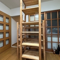 【1パーツ100円:受取2/15迄】IKEA 棚（棚板・帆立）の画像
