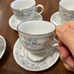 値下げ‼️コーヒーカップ&ソーサー　ミニの画像