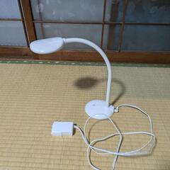 【受け渡し者決定済】LED卓上ライト　高さ26〜48×直径12cm