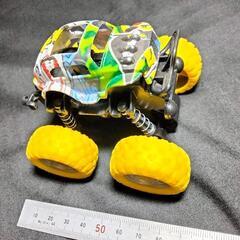 プルバック式、迷彩色ミニカーの画像