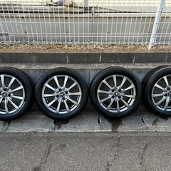 マナレイスポーツ＋セイバーリング+ナット付き　5.5J 100 ...