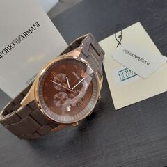 【美品】エンポリオ アルマーニ EMPORIO ARMANI 腕時計
