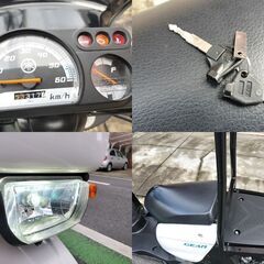美車】ヤマハギア UA08J 帝都ルーフ付　エンジンO/H済　屋根付き　デリバリーバイク　フルメンテ【高年式】の画像