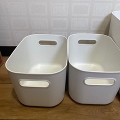【決定しました】無印良品　ポリプロピレンケース　セット売りの画像