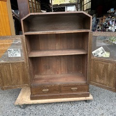 昭和レトロ戸棚 (アコードカンパニー) 桜井の収納家具《棚、シェルフ》の中古あげます・譲ります｜ジモティーで不用品の処分