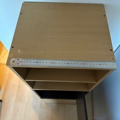 カラーボックス(3個)の画像