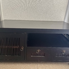 レトロテレビ台 アンティーク サイドキャビネット