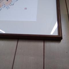 額(絵) 笑門来福おかめひょっとこ　70017の画像