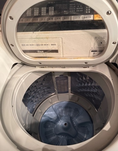 【お取引者決定】【中古】電気洗濯乾燥機　パナソニック　na-fw80s1　2014年製