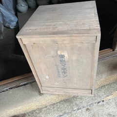 最終❗️土曜まで❗️古い、素敵な木箱