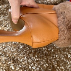 べジュブーツの画像