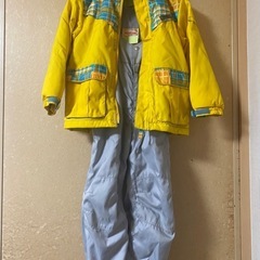 キッズスキーウェア110センチの画像