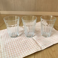 大きめ　コップ　グラス　ガラス製