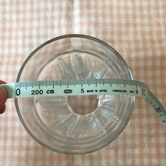 大きめ　コップ　グラス　ガラス製の画像