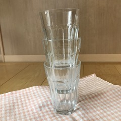 大きめ　コップ　グラス　ガラス製の画像