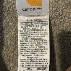 Carhartt ダックジャケットコート　カバーオール　メンズ2XLの画像