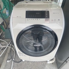 【リサイクルサービス八光】2015年製　日立9kg　ドラム式洗濯乾燥機　BD-V3700L　乾燥6kg