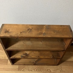 ハンドメイド　飾り棚　の画像