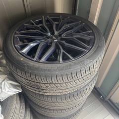 245/45/R20 タイヤ＋ホイール　値下げ可能
