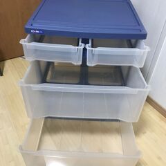 【無料・直接引き取りのみ】3段収納ケースの画像